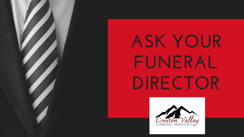 Ask Your Funeral Director: What if I don’t want to be burdened with the costs of funeral services?